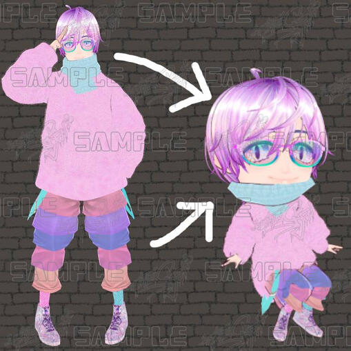 Chibifying existing Models