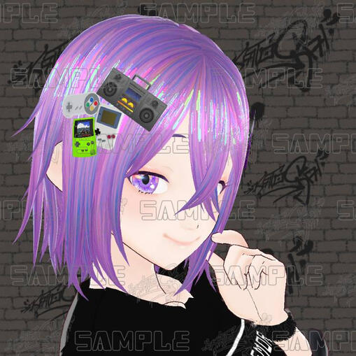 Retro Gaming HairClips